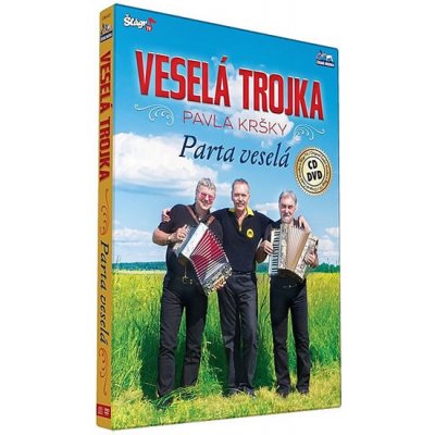 VESELÁ TROJKA PAVLA KRŠKY - Parta veselá DVD – Hledejceny.cz