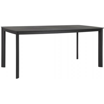 Bizzotto zahradní stůl Alcora 180 x 90 cm s keramickou deskou Tmavě šedý – Hledejceny.cz