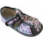 Baby Bare Shoes bačkory Pink Cat – Zbozi.Blesk.cz