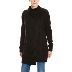 BENCH svetr Asymmetric Cardigan Black Beauty