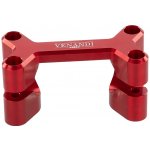 Venandi Motors Držák řidítek Venandi Dogbone CNC červená, Simson S50, S51 | Zboží Auto