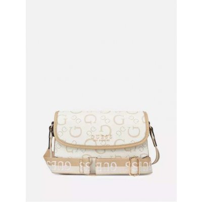 Guess dámská kabelka crossbody Nichole bílá – Hledejceny.cz