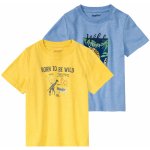 lupilu Chlapecké triko, 2 kusy (110/116, světle modrá/žlutá) – Zboží Mobilmania