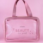 Venira cestovní kosmetická taška růžová – Zboží Dáma