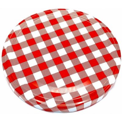 Tecnocap Víčko TO 82 káro červené RTS paster R47 – Zboží Dáma