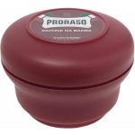 Proraso Red mýdlo na holení pro tvrdé vousy Shea Butter and Sandal Oil 150 ml – Hledejceny.cz