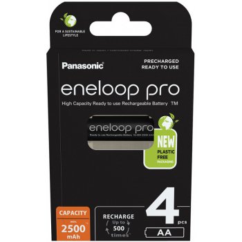 Panasonic Eneloop Pro AA 4ks 3HCDE/4BE