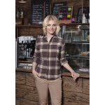 Karlowsky Dámská kostkovaná halenka Urban-Trend sahara – Zboží Mobilmania