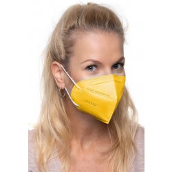 Good Mask respirátor FFP2 Žlutý 10 ks