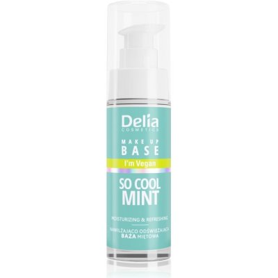 Delia Cosmetics So Cool Mint hydratační podkladová báze pod make-up 30 ml