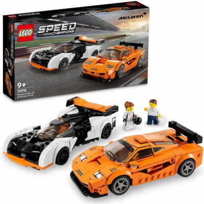 LEGO® Speed Champions 76918 McLaren Solus GT a McLaren F1 LM – Zboží Mobilmania