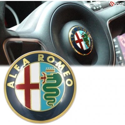 Znak Alfa Romeo do volantu - 40mm staré logo do 2015