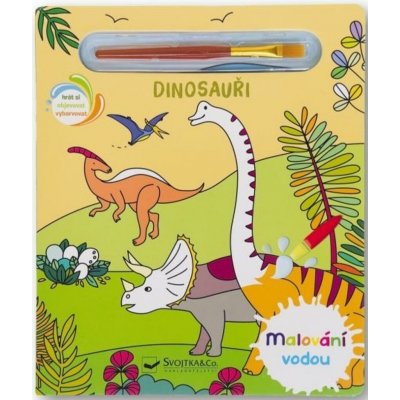 Dinosauři Malování vodou – Sleviste.cz