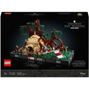 LEGO® Star Wars™ 75330 Jediský trénink na planetě Dagobah diorama