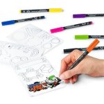 STAEDTLER Kreativní sada Lumocolor Permanent ART samolepky 31 SET 2 – Hledejceny.cz