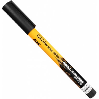 AK Interactive RCM004 Real Marker Yellow RAL 1003 – Zboží Mobilmania