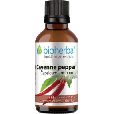 Bioherba Paprika tinktura kapky 50 ml – Hledejceny.cz