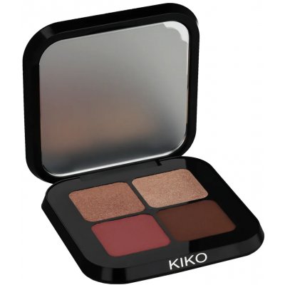 KIKO Milano New Bright Quartet paletka očních stínů 02 Rosy Mauve Variations 3,5 g – Zboží Mobilmania