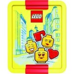 LEGO® Iconic girl box na svačinu žlutá/červená – Zboží Dáma