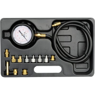 YATO YT-73030 Souprava k měření kompresního tlaku oleje, 12ks, 0-35bar | Zboží Auto