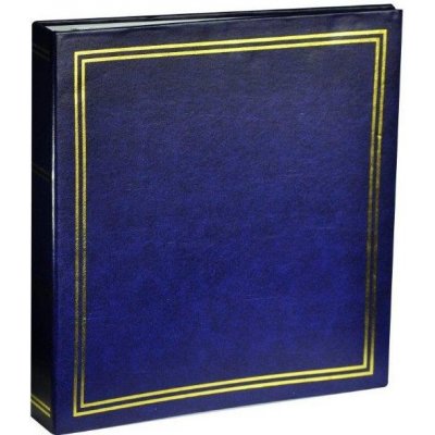 Samolepící fotoalbum 23x28cm/100stran modrá GEDEON – Zboží Živě