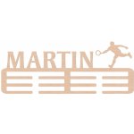 ČistéDřevo Dřevěný věšák na medaile tenis Zvolte Muž – Zboží Dáma