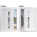 Soft Venus Inox Sklo Nisip Bílá/bílá 200 cm – Hledejceny.cz