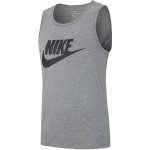 Nike pánské tílko Men tank top Icon Futura grey šedá black – Zboží Dáma