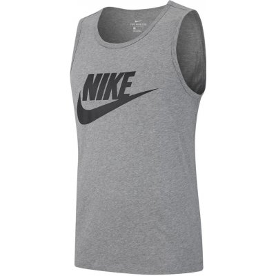 Nike pánské tílko Men tank top Icon Futura grey šedá black – Zboží Mobilmania