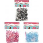 Teddies udělej si svůj náramek gumičky asst 600ks v sáčku 12x16cm – Zboží Dáma