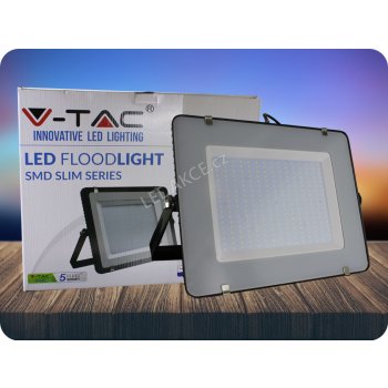 V-TAC LED REFLEKTOR 300W, SAMSUNG CHIP, 24000LM, ČERNÝ