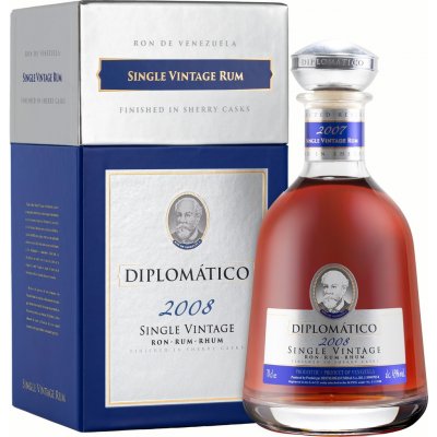 Diplomatico Single Vintage 2008 43% 0,7 l (karton) – Zboží Dáma