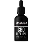 Allnature CBD Olej 5 % 10 ml – Zboží Mobilmania