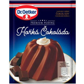 Dr. Oetker Premium puding Hořká čokoláda 52 g