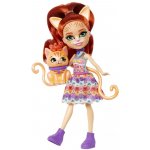 Mattel Enchantimals a zvířátko Cuddler a kočička – Zboží Mobilmania