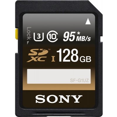 Sony SDXC Pro 128 GB UHS-I U3 SFG1UZ – Hledejceny.cz