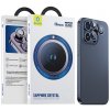 Tvrzené sklo pro mobilní telefony Blueo Sapphire Crystal Stainless Steel Camera Lens Protector Blue iPhone 15 Pro Max BSCL-I15PROM-BLUE