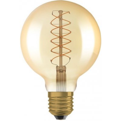 Osram LED žárovka globe Vintage, 7 W, 600 lm, teplá bílá, E27