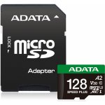 Adata 128GB MicroSDXC UD128GUI3V30A2SP-RA1 – Zboží Živě