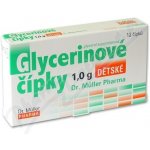 Dr. Müller Glycerinové čípky dětské 1 g 12 ks – Zbozi.Blesk.cz