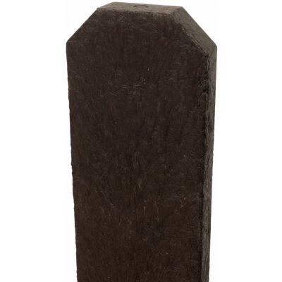 Plastové plotovky z recyklátu, tříhranné 78x21, hnědé Délka plotovky: 1000 mm – Hledejceny.cz