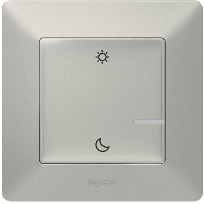Legrand ovladač scénářů den/noc Valena Life With Netatmo bezdrátový hliník 752389 – Hledejceny.cz