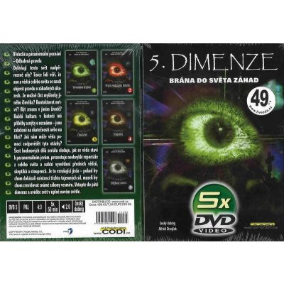 5. dimenze, brána do světa záhad 5x DVD