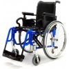 Invalidní vozík BASIC LIGHT PLUS BLUE Invalidní vozík odlehčený—Šířka sedu 45cm