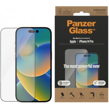 PanzerGlass ochranné sklo pro Apple iPhone 14 Pro s instalačním rámečkem 2784