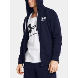 Under Armour UA Rival Terry LC FZ-BLU modrá