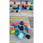 MONTESSORI BALANČNÍ KAMENY - 16ks – Zboží Dáma