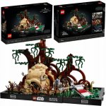 LEGO® Star Wars™ 75330 Jediský trénink na planetě Dagobah diorama – Zboží Živě