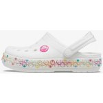 Crocs Crocband Stretch Necklace Kids Clog T dívčí nazouváky 20827094S Smetanové – Hledejceny.cz