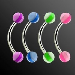 Šperky4U piercing do obočí OB01111-G